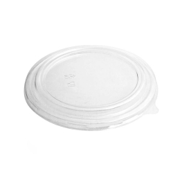 Couvercle PET anti-buée ø150mm pour bol kraft 500,750 et 1000ml (300pcs) - E&C