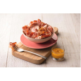Tranchettes bacon crispy 500g (cuit) - Surgelé