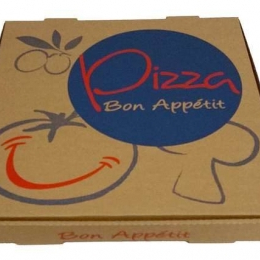 Boite pizza 40x40x3.5cm (100U) - STANIVALS