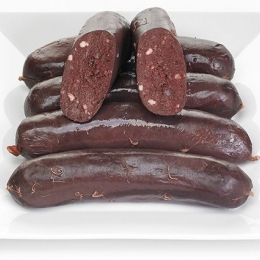 Boudin noir aux oignons supérieur à l'ancienne s/v VPF (125g x8) - mdd