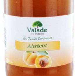 Confiture extra d'abricot 45% pot 1Kg - VALADE