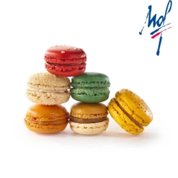 Panaché de macarons fruits 12g x48 - Création Philippe Urraca