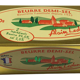 Beurre 1/2 sel plaquette 80%Mg 250g
