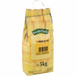 Farine de riz sac 5Kg - VIVIEN PAILLE