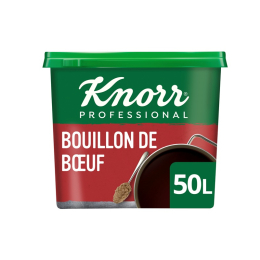 Bouillon de boeuf en pâte 50L 1Kg - KNORR
