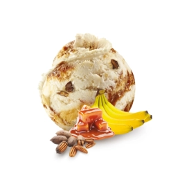 Glace - Banane pécan caramel 2.5L x1