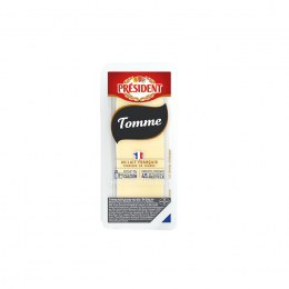 Tomme de brebis tranchée barquette 400g - PRÉSIDENT