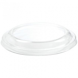 Couvercle plat transparent pour coupe à dessert 30cl (x1800) (coupe associé : 82400091) (pot)