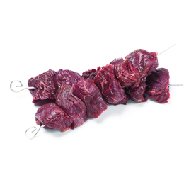 Brochette d'onglet de boeuf crue (180g env x20min) - Surgelé