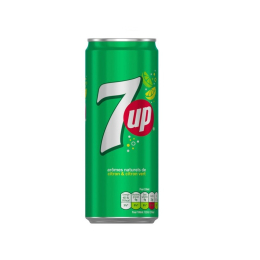 Soda lime (boite slim 33cl x24) - SEVEN UP