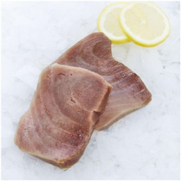 Steak de thon cru albacore s/a s/p 140/160g océan Pacifique/Indien - Surgelé