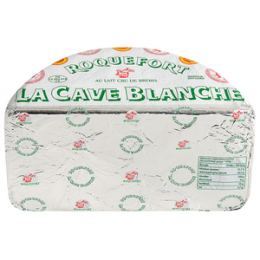 Roquefort demi AOP 32%Mg au lait cru 1.35Kg - CAVE BLANCHE