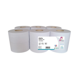 Papier toillette minirol 2plis 175m Ecolabel (12 rouleaux /700F) - GLOBAL HYGIÈNE