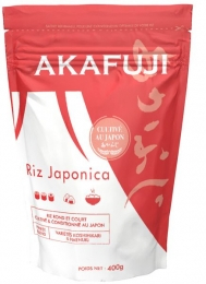 Riz rond japonica (paquet 400g x6) - AKAFUJI