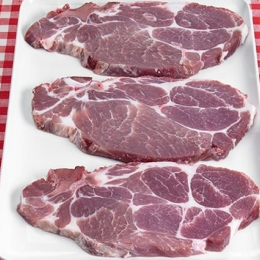 Cote Porc Echine Vpf (130/160G/5Kg) - Surgele