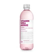 Vitamin Well - Awake Framboise Bouteille Pet 500Ml X12