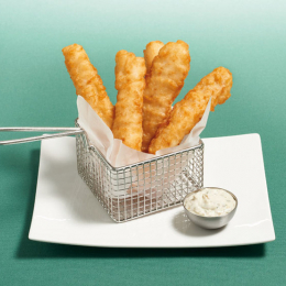 Aiguillettes Fish'N chips Cabillaud 50G 3Kg - Surgele