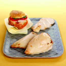 Filet Poulet Cuit Roti IQF 110/130G 5Kg