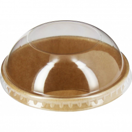 Couvercle dome transparent pour pot 220 ml [94x36x36] [2000] pour Pot dessert glace  306022KR
