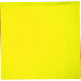 Serviette 2 plis ouate jaune [300x300x300] [3200 (32x100)]
