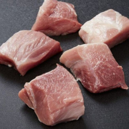 saute porc epaule 50/70 g s/v x 5 kg uk UE ptf x4