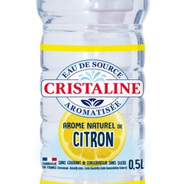Eau de source citron (PET50CLx6) Cristaline